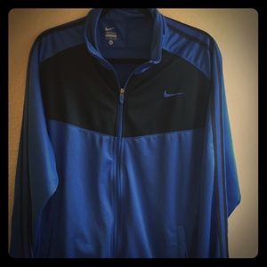Blue Nike Track Jacket